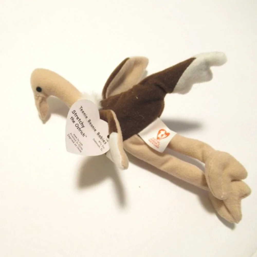 Catnip Teenie Beanie Babies Ostrich